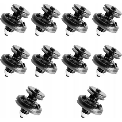 10 clips para embellecedores de puertas VW Golf Passat Polo 6Q0 (1/5)