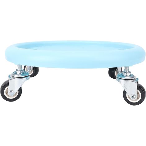 Rouleau de fitness multifonctionnel portable à 360° pour un entraînement de force et de fitness à domicile (bleu). (1/5)
