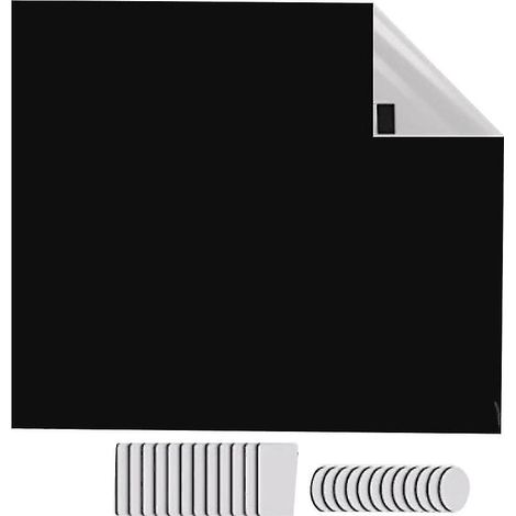 Store occultant portable, 145 x 200 cm, tissu occultant, rideau occultant temporaire facile à coller sur la fenêtre pour chambre (1/5)