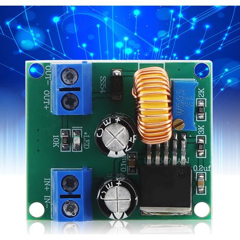 Module régulateur-convertisseur élévateur de tension CC/CC haute puissance réglable 3 V, 5 V, 12 V à 19 V, 24 V, 30 V et 36 V (1/5)