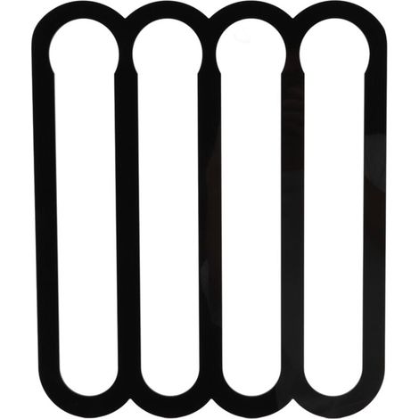 Wall-Mounted Capsule Holder, Compatible with OLine Pods, Vertical and Horizontally Mounted Coffee Rack, Storage Above or Under Cabinets, White (Genericszg6k2pgmu-11) (1/4)