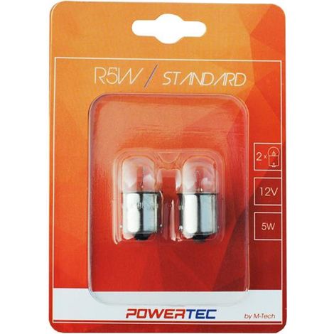 2 Ampoules Graisseur Ba15s R5w 12v 5w