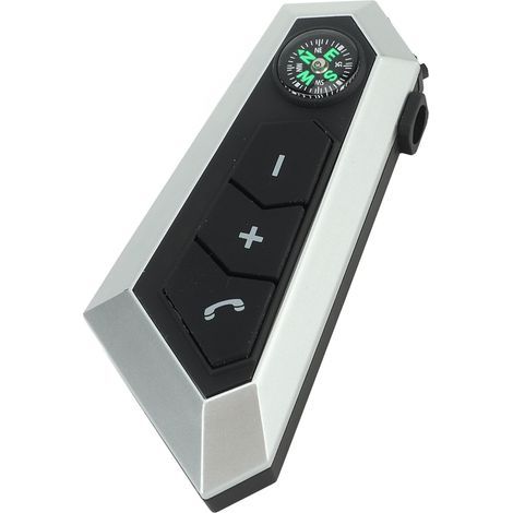 Wasserdichte, wiederaufladbare Bluetooth-Motorradkopfhörer (IPX6) mit Geräuschunterdrückung und integriertem Helm-Intercom-System. (1/5)