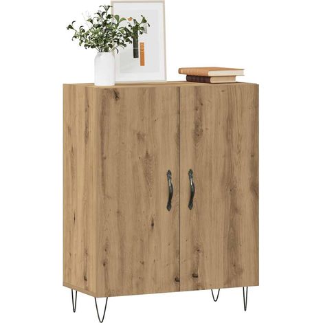 Sideboard Artisan-Eiche 69,5x34x90 cm Holzwerkstoff (1/5)