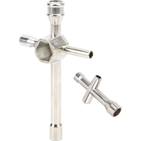 2 Pièces Clés en Croix pour Roues de Voiture RC en Acier - Outil de Réparation (1/5)