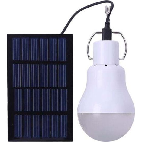 Solarbetriebene LED-Hängeleuchte für den Außenbereich mit 3,45 m Kabel, tragbare Solarlaterne mit Solarpanel, wiederaufladbare Solar-LED-Lampe für Angeln, Camping, Notfälle und Garten, 1 Stück