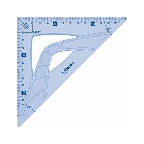 Maped Équerre 21 cm 45°, 45° transparent (1/2)