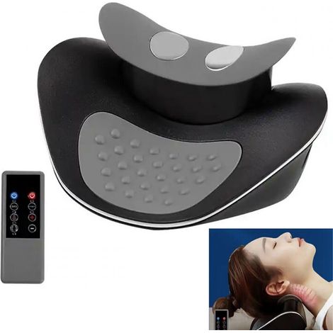 MASSEUR DE COU ADOS VIBRANT RÉCHAUFFE MULES TENSIONS DOULEURS (1/5)