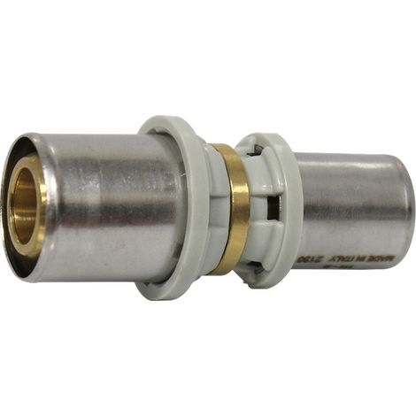Raccord multicouche à sertir TH - Manchon inégal Ø20x2,0 - Ø16x2,0 - Arcanaute (1/4)