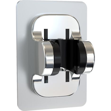 Support de pommeau de douche auto-adhésif pour salle de bain (1/5)