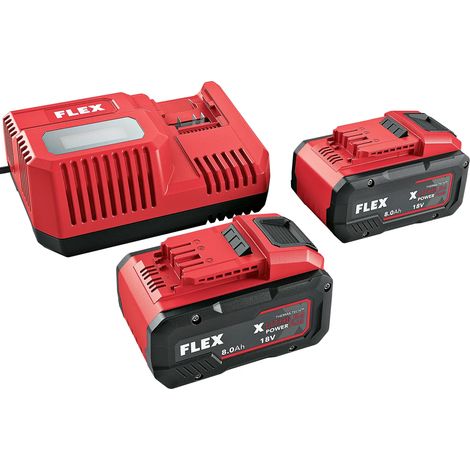 Kit de energía Flex Juego de baterías P 18-88 R 18 V 8 Ah