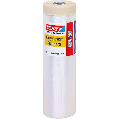 Plástico protector adhesivo - 25 m x 1,4 m