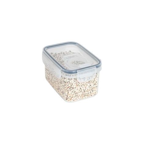 Boîte Hermétique Transparente 800ml, Rangement Alimentaire Empilable Sous Vide, Résistant à l'Humidité avec Couvercle pour Garde-Manger (1/4)