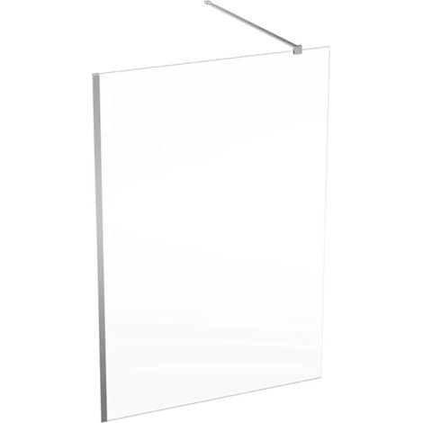 Geberit ONE - Mampara de ducha 140x200 cm, plata/cristal transparente 560.169.00.2 (1/2)