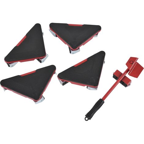 Lève-meubles robuste, outil triangulaire mobile durable pour déplacer (1/5)