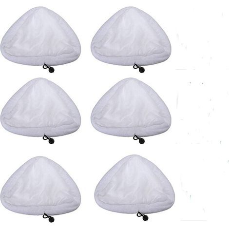 6 pièces adaptables shark vapeur mop set en tissu shark microfibre mop head accessoires H20 X5 S302 S001 (1/4)