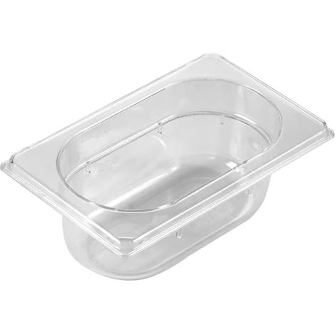 Bac gastronorme GN 1/9 - 65 en polycarbonate REDFOX - GNP 1/9-65 - REDFOX