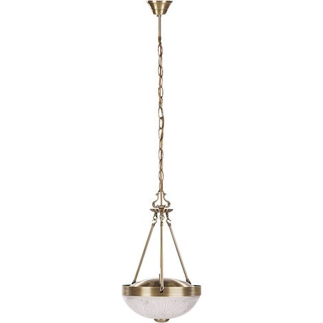 Annabella lampada a sospensione vetro bronzo metallo Ø32cm H: 51cm (1/4)