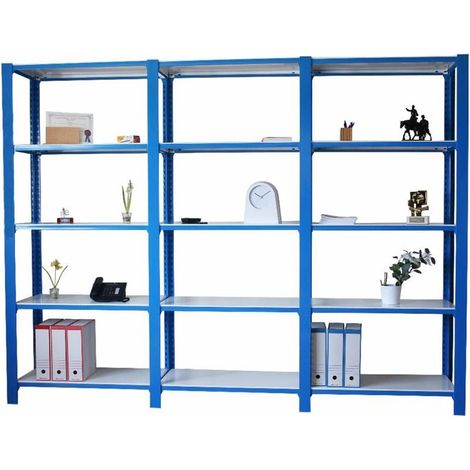 PACK OFFICLICK 5/300 METAL I+A+A AZUL/BL (1/3)