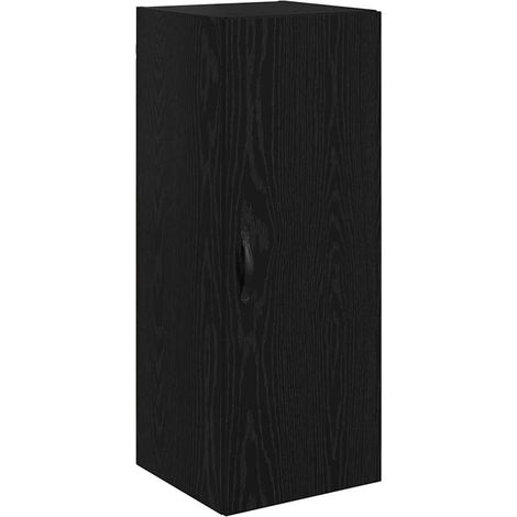 Maison Exclusive - Pensile Rovere Nero 34,5 x 34 x 90 cm Legno multistrato