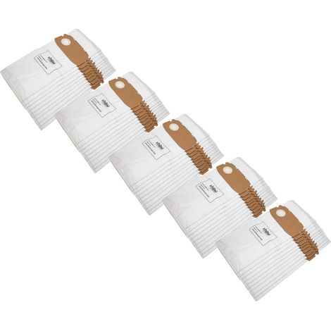 vhbw 50x Sacs compatible avec Festo / Festool Cleantec CT Mini, CTL Midi, FIS-CTL Mini, CTL Mini, FIS-CT Mini aspirateur - microfibres non tissées (1/4)