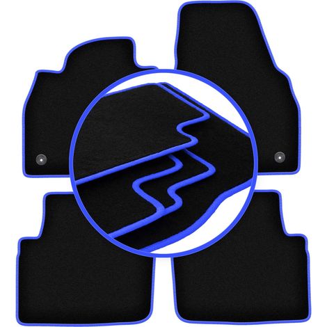 Alfombrillas CARLUX-BLUE para Skoda Kamiq crossover (2019-) (1/5)