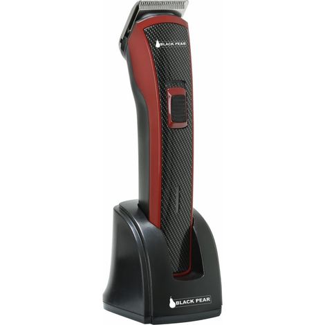 Tondeuse électrique rechargeable + Accessoires - Noir et rouge - Blackpear BTB04
