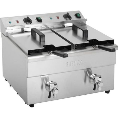Friteuse à induction 2 x 7,5 Litres, 6000 W, 220 V - MONO (1/5)