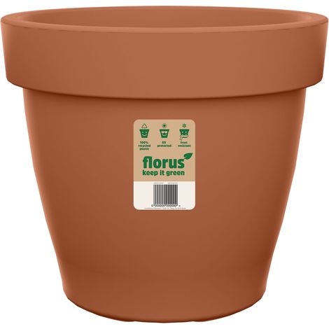 Florus Mood Campana Flowerpot 40 Terra Vaso Rotondo