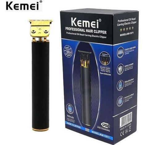 Kemei 1971 Pro Li T-Outliner Skeleton Heavy Hitter Akku-Trimmer Herren-Haarschneidemaschine