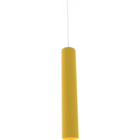 LUMICOM ROND Sospensione, 1X GU10, max 33W, metallo, giallo, H.30cm