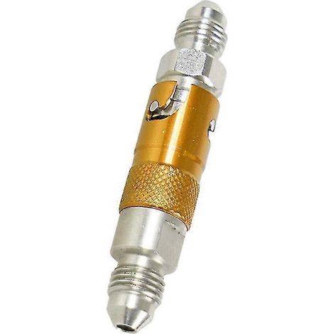 Adaptateur de raccord rapide pour liquide de frein An3, adaptateur de tuyau de frein, accessoire moto en aluminium E8bc--Gold-A (1/5)