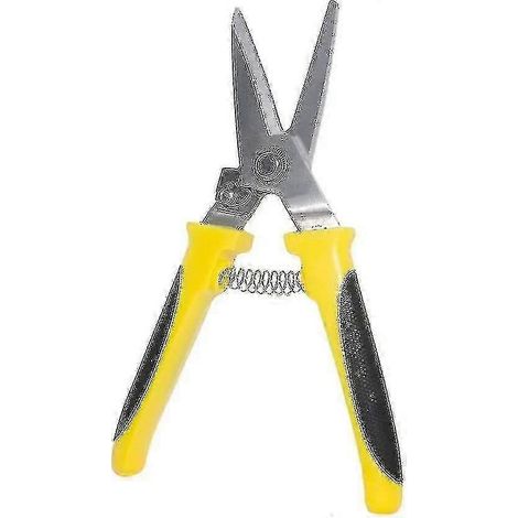 Ciseaux à ongles pour animaux (moutons, chèvres, vaches, chevaux, lapins, alpagas), surface semi-ondulée, verrouillage à ressort, poignée ergonomique (1/4)