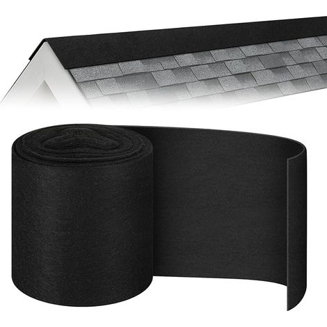 Rouleau de filtre à mailles pour ventilation de faîtage avec charbon actif, filtre de ventilation de faîtage avec support métallique, doublure de faîtage. (1/5)