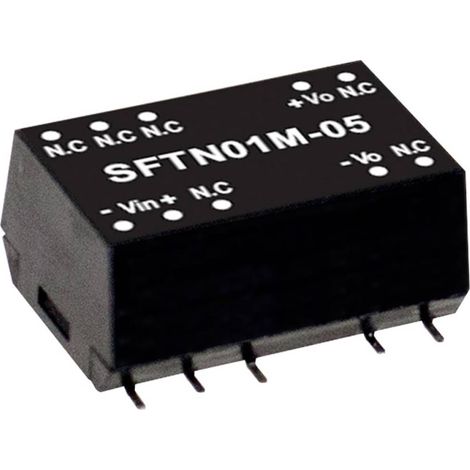 Module convertisseur CC/CC Mean Well SFTN01N-05 Nbr. de sorties: 1 x 200 mA 1 W 1 pc(s) Q122032 (1/2)