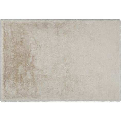 Joy - tapis rectangulaire - fausse fourrure - crème - crème (1/5)