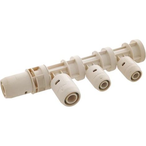 Collecteur 4 départs pour tube multicouche ø20-20-16-16 (1/3)