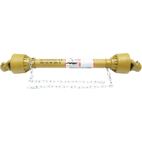 Albero cardanico Cardano 850 mm L2S T2 croce 23,8×61,3 (tubo tipo limone 24×62) Z=6
