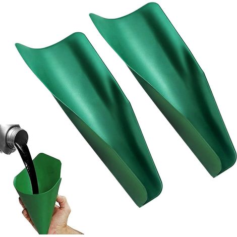 Entonnoir flexible pliable malléable 37 x 17 cm Outil de vidange réutilisable pour voiture, camion, moto, essence, eau, liquide de frein (1/5)
