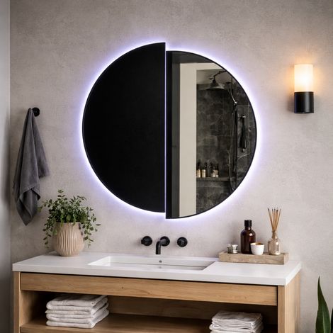 Miroir LED Touch Mariah Systeme Desembuage 60x60cm (1/5)
