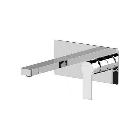 Miscelatore monocomando lavabo ad incasso, completo.(DianFlex) Misura: Cromo