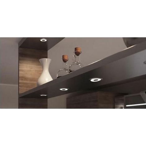 Rehausse spot s-flat et swing - Décor : Aluminium - HALEMEIER (1/2)