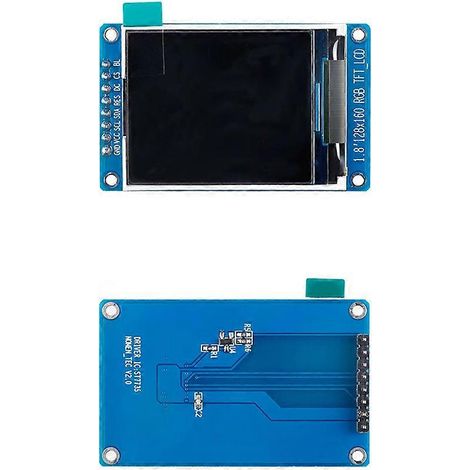 Écran LCD 1,8 pouce, module d'affichage série SPI, TFT LCD couleur 128160 ST M32 UNO( ) (1/5)