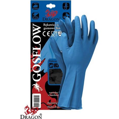 Latex-Gummihandschuhe für Arbeiten mit Lebensmitteln und Chemie L