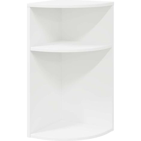End Table White 29.6 x 29.6 x 60 cm Engineered Wood vidaXL