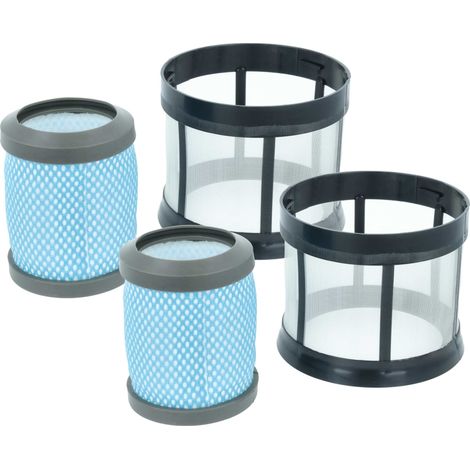 vhbw 2x filtro pre-motore, 2x filtro dopo motore compatibile con Vax Cordless SlimVac VX50, VX52, VX51, VX58, VX53 aspirapolvere