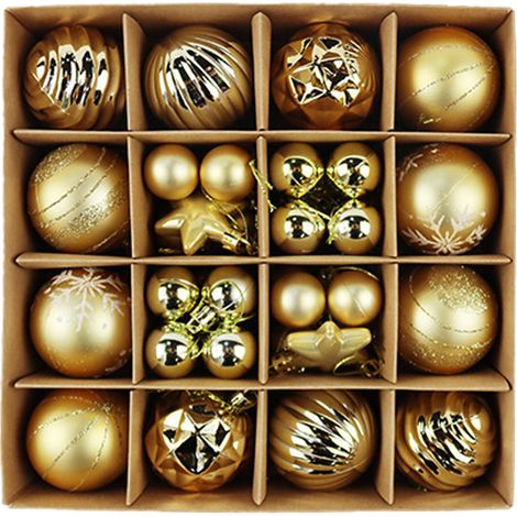 Bola De Navidad - Adorno Para Árbol De Navidad - Ligera - Ideal Para Familias Con Niños Y Mascotas - 1 Unidad (1/5)