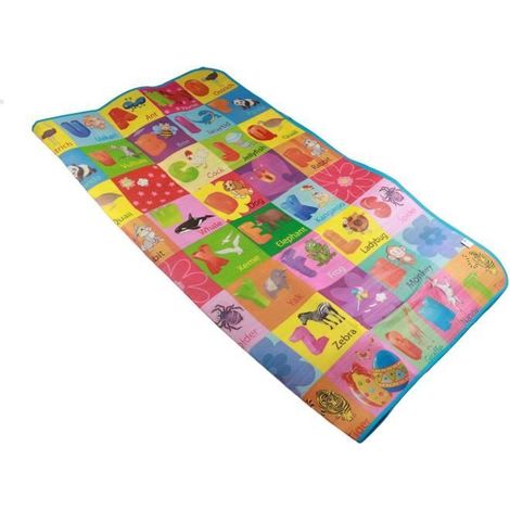 KEENSO Tapis rampant réversible pour bébé Grand Tapis D'éveil Réversible pour bébé – Pliable, Imperméable, puericulture d'eveil (1/4)