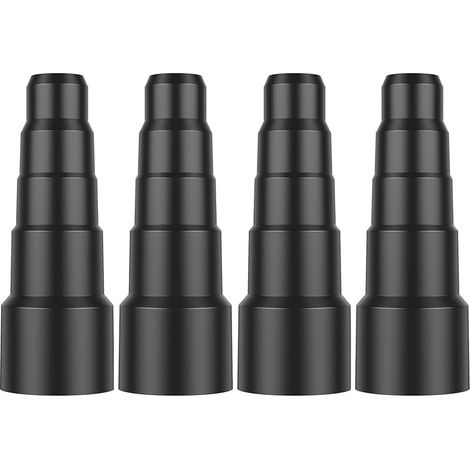 4 Pièces Adaptateur Aspirateur, 23/30/34/42/50 mm Embout Aspirateur Universel,Adaptateurs Tuyau Aspirateur kit pour Makita, Kärcher, Accessoires