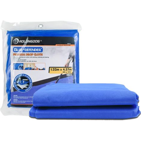 Bache Protection Peinture, Bache de Protection Peinture, Bâche de protection meuble, multi-usage contre la poussière, Bâche de chantier/peinture pour rénovation et déménagement Tissu double couche ant (1/5)